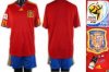 2010 FIFA world cup Spain home soccer jersey