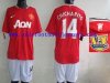 Premier league man united #14 CHICHARITO soccer jerseys home