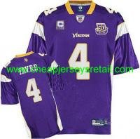 brett favre minnesota vikings jersey 50th anniversary